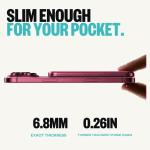 Baterie externa BMX SolidSafe Air Titanium, 5000mAh, Compatibila MagSafe, Incarcare Wireless 15W, USB-C, Burgundy 9 - lerato.ro