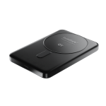 Baterie externa BMX SolidSafe Air Titanium, 10000mAh, Compatibila MagSafe, Incarcare Wireless 25W, USB-C, Negru 5 - lerato.ro
