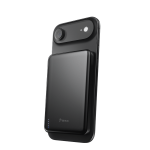 Baterie externa BMX SolidSafe Air Titanium, 10000mAh, Compatibila MagSafe, Incarcare Wireless 25W, USB-C, Negru 7 - lerato.ro
