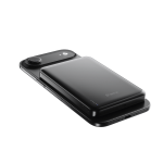 Baterie externa BMX SolidSafe Air Titanium, 10000mAh, Compatibila MagSafe, Incarcare Wireless 25W, USB-C, Negru 9 - lerato.ro