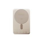 Baterie externa BMX SolidSafe Air, 10000mAh, Compatibila MagSafe, Incarcare Wireless 25W, USB-C, Gold 5 - lerato.ro