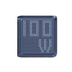 Incarcator retea BMX GaNsta Pixel Display Charger, 1x USB-A, 3x USB-C, 100W, Albastru 8 - lerato.ro