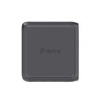 Incarcator retea BMX GaNsta Pixel Display Charger, 1x USB-A, 3x USB-C, 140W, Gri 7 - lerato.ro