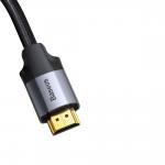 Cablu video Baseus 4K HDMI - DVI 2m Gri inchis 5 - lerato.ro