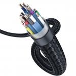 Cablu video Baseus 4K HDMI - HDMI 2m Gri inchis 3 - lerato.ro