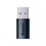 Adaptor Baseus Mini OTG Ingenuity, USB 3.1 la USB-C, 10 Gbps, Albastru 2 - lerato.ro