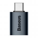 Adaptor USB-C la USB Baseus OTG Ingenuity, 10 Gbps, Albastru 9 - lerato.ro