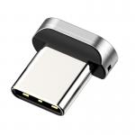 Adaptor Baseus pentru cablu Magnetic Zinc USB Type-C, Silver