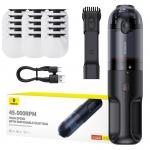 Aspirator wireless Baseus AP01, 5000Pa, 85W, USB-C, Accesorii incluse, Negru 8 - lerato.ro