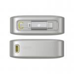 Baterie externa Baseus OS Free2Pull, 10000mAh, 30W, Cablu USB-C retractabil 70 cm, Gri 4 - lerato.ro