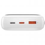 Baterie externa Baseus Qpow PRO, 20000mAh, 20W, USB/USB-C, Cablu Lightning incorporat, Alb 4 - lerato.ro