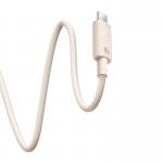 Cablu pentru incarcare si transfer date Baseus Habitat Series, 2x USB-C, 100W, Fast Charging, 1m, Roz 7 - lerato.ro