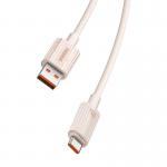 Cablu pentru incarcare si transfer date Baseus Habitat Series, USB/USB-C, 100W, Fast Charging, 1m, Roz 8 - lerato.ro