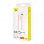 Cablu pentru incarcare si transfer date Baseus Habitat Series, USB/USB-C, 100W, Fast Charging, 1m, Roz 9 - lerato.ro