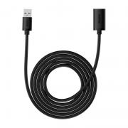 Cablu extender pentru transfer de date Baseus AirJoy, USB 3.0 tata la USB mama, 3m, Negru