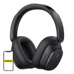 Casti audio bluetooth Baseus Bowie H1, Wireless, Drivere 40 mm, Bluetooth 5.3, 4000 mAh, Negru 3 - lerato.ro