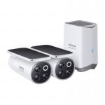 Camera de supraveghere Baseus S1 Pro Dual, Exterior, 3K, Aplicatie dedicata, Alb 3 - lerato.ro