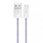 Cablu pentru incarcare si transfer de date Baseus Dynamic 2, USB/Lightning, 2.4A, 2m, Mov 4 - lerato.ro