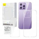 Kit protectie Baseus Corning 2in1, Carcasa si Folie Ecran, compatibil cu iPhone 14 Pro Max, Transparent 3 - lerato.ro
