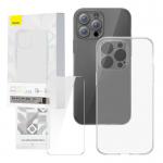 Kit protectie Baseus Corning 2in1, Carcasa si Folie Ecran, compatibil cu iPhone 12 Pro Max, Transparent 4 - lerato.ro