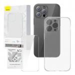 Kit protectie Baseus Corning 2in1, Carcasa si Folie Ecran, compatibil cu iPhone 12 Pro, Transparent 3 - lerato.ro
