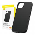 Carcasa Baseus Fauxther compatibila cu iPhone 15 Pro Max, Negru 3 - lerato.ro