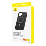 Carcasa magnetica Baseus Fauxther compatibila cu iPhone 15 Plus, Negru 4 - lerato.ro