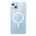 Kit protectie Magnetic Crystal Series 2in1, Carcasa si Folie Ecran, compatibil cu iPhone 14 Plus, Transparent 2 - lerato.ro