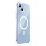 Kit protectie Magnetic Crystal Series 2in1, Carcasa si Folie Ecran, compatibil cu iPhone 14 Plus, Transparent 3 - lerato.ro