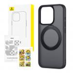 Carcasa Baseus SkyRing 360° cu suport si MagSafe compatibila cu iPhone 13/14, Negru 6 - lerato.ro