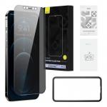 Folie sticla securizata Baseus Privacy compatibila cu iPhone 12 Pro Max, Transparent 4 - lerato.ro