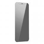 Folie sticla securizata Baseus Privacy compatibila cu iPhone 12 Pro Max, Transparent 3 - lerato.ro