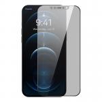 Folie sticla securizata Baseus Privacy compatibila cu iPhone 12 Pro Max, Transparent 2 - lerato.ro