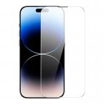 Folie sticla securizata Baseus Corning Dust Filter compatibila cu iPhone 14 Pro Max, Transparent 2 - lerato.ro