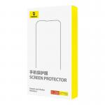 Folie sticla securizata Baseus Crystalline Anti-Glare compatibila cu iPhone 12 Pro Max, Kit aplicare inclus, Transparent 5 - lerato.ro