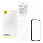 Folie sticla securizata Baseus Superior HD compatibila cu iPhone XS Max/11 Pro Max, 2 x Kit curatare si EasyStick incluse, Transparent 3 - lerato.ro