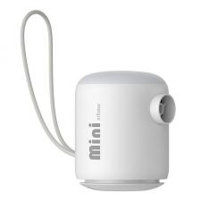 Pompa portabila 3-in-1 Baseus PocketGo, Functii de lanterna si dezumflare, Debit aer 230L/min, 3500 Pa, 130lm, Alb