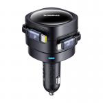 Incarcator auto Baseus, 60W, 1 x Cablu USB-C, 1 x Cablu Lightning incluse, Negru 3 - lerato.ro