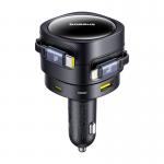 Incarcator auto Baseus, 1xUSB-A, 1xUSB-C, 90W, 1 x Cablu USB-C, 1 x Cablu Lightning incluse, Negru 4 - lerato.ro