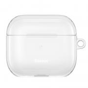 Carcasa Baseus Crystal compatibila cu Apple AirPods 3, Transparent