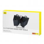 Cutie depozitare portbagaj Baseus T-Space compatibil cu Tesla Model Y, Negru 8 - lerato.ro
