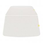 Parasolar auto Baseus T-Space, protectie solara, instalare magnetica, compatibil cu Tesla Model Y, Alb 5 - lerato.ro