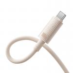 Cablu pentru incarcare si transfer de date Baseus Habitat, USB la USB-C, 100W, 480 Mbps, 2 m, Roz 4 - lerato.ro