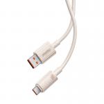 Cablu pentru incarcare si transfer de date Baseus Habitat, USB la USB-C, 100W, 480 Mbps, 2 m, Roz 5 - lerato.ro