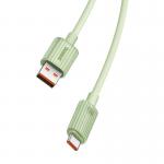 Cablu pentru incarcare si transfer de date Baseus Habitat, USB la USB-C, 100W, 480 Mbps, 2 m, Verde 7 - lerato.ro