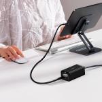 Incarcator retea Baseus GaN5 Pro HUB, 2xUSB-C, 1xUSB-A, 1xHDMI 4K 30Hz, 67W, 40Gbs, Cablu 1m, Negru 10 - lerato.ro