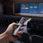 Presenter multifunctional Baseus Orange Dot Wireless, 2.4GHz, USB si USB-C, 300 mAh, Orange Laser Pointer, Universal, Gri 10 - lerato.ro