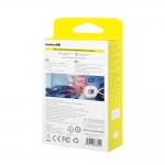Detector camere ascunse Baseus Heyo Series II, 60 mAh, FUnctii alarma si lanterna, Cablu USB-A la USB-C, Alb 8 - lerato.ro