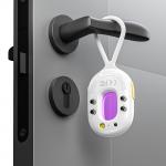 Detector camere ascunse Baseus Heyo Series II, 60 mAh, FUnctii alarma si lanterna, Cablu USB-A la USB-C, Alb 10 - lerato.ro