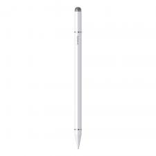 Styus Pen pentru tableta, Stylus Pen 3 in 1 Baseus Baseus Smooth Writing 3, Magnetic, Alb, lerato.ro